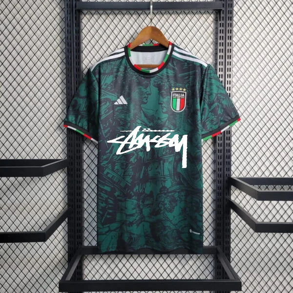 Italy Green Stussy Special 25/26 Shirt